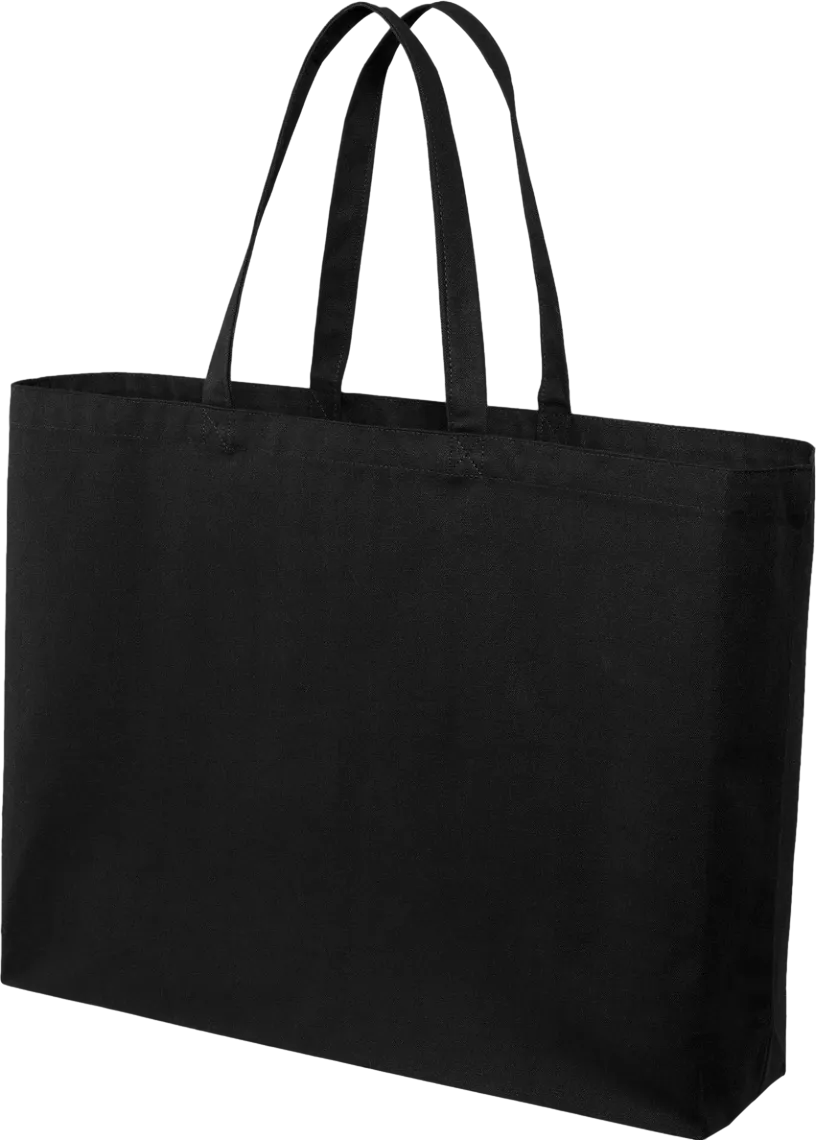 Cotton Canvas Jumbo Tote