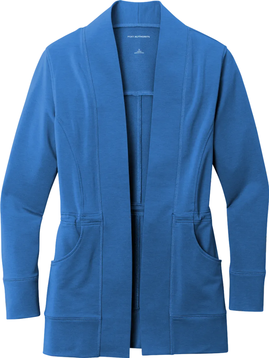 Ladies Microterry Cardigan