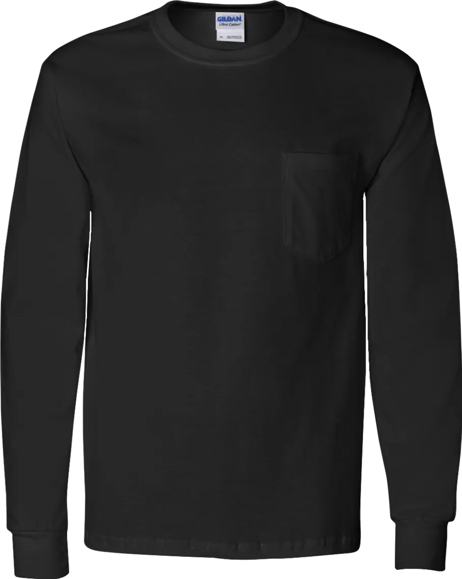 Ultra Cotton Long Sleeve Pocket T-Shirt