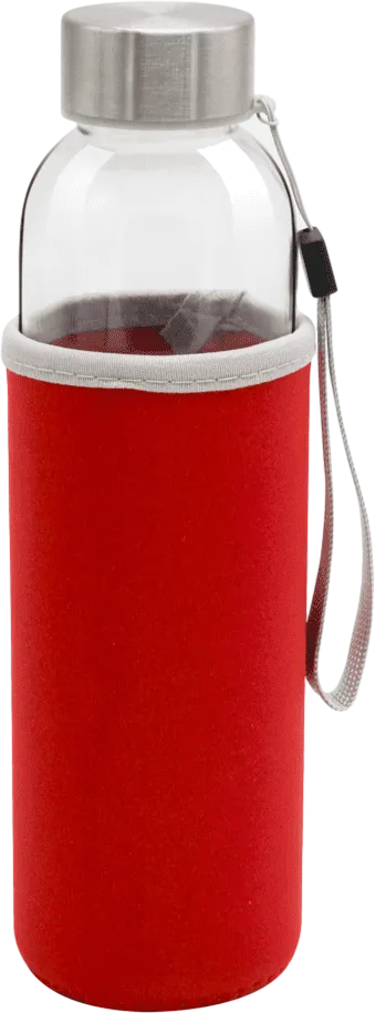 Glass Bottle with Sleeve
