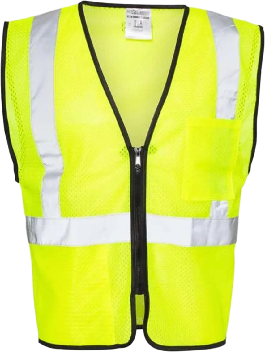 Double-Pocket Zippered Economy Class 2 Vest