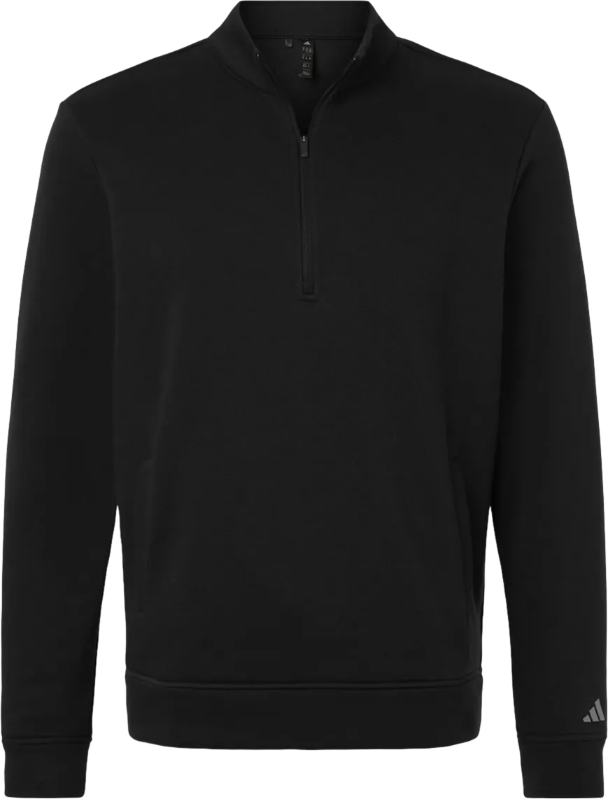 Adidas Men's Elevated Fleece Quarter-Zip Pullover