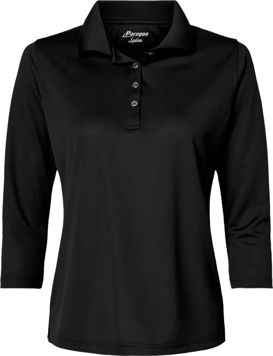 Women's Lady Palm Three-Quarter Sleeve Polo