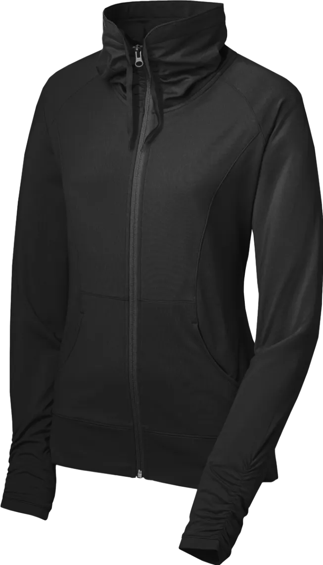 Ladies Sport-Wick Stretch Full-Zip Jacket
