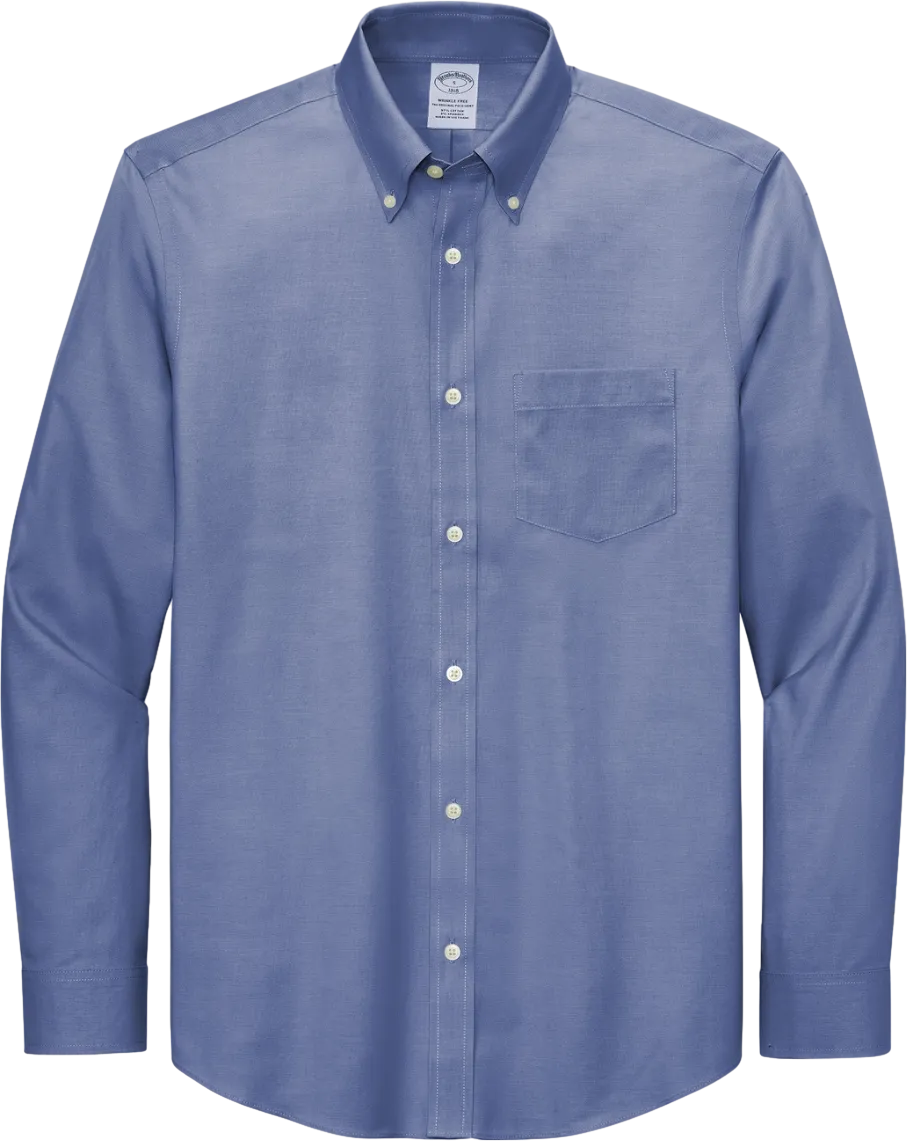 Tall Wrinkle-Free Stretch Pinpoint Shirt