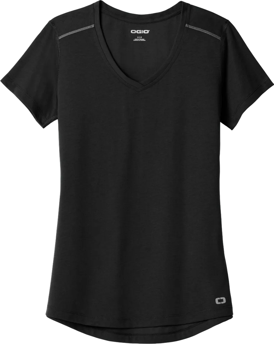 ENDURANCE Ladies Peak V-Neck Tee