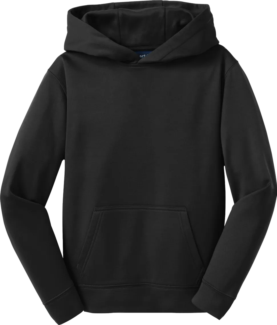 Youth Sport-Wick Fleece Hooded Pullover