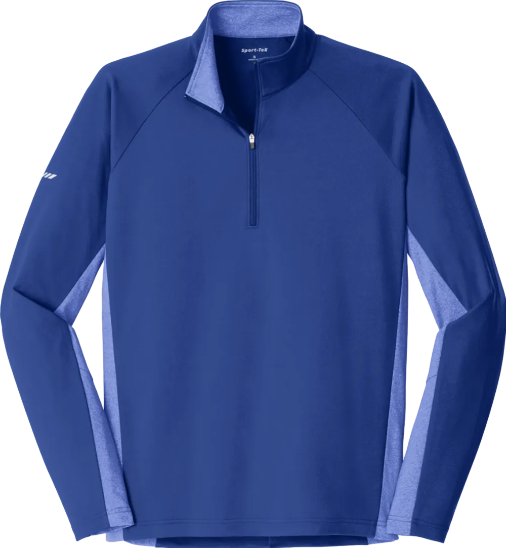 Sport-Wick Stretch Contrast 1/2-Zip Pullover
