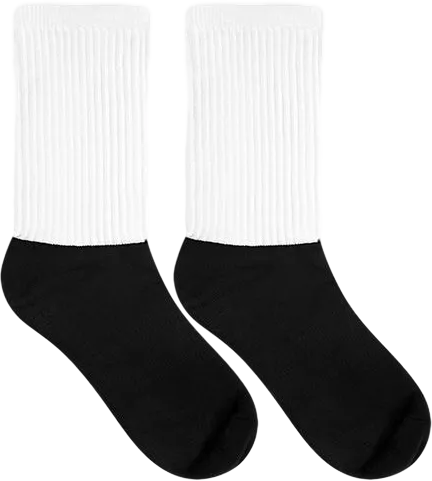 Black Foot Sublimated Socks