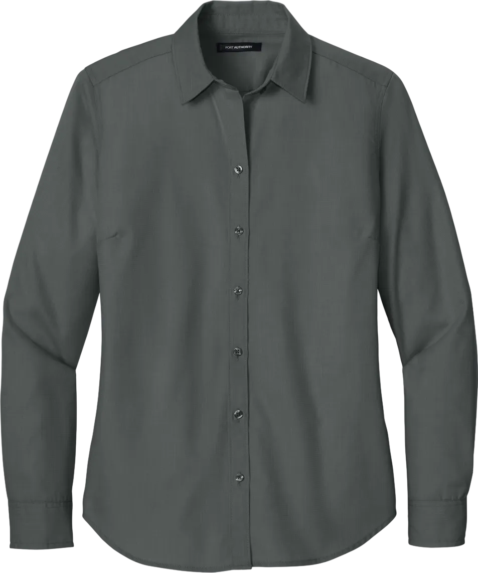 Women's Long Sleeve Nailhead Easy Care Shirt
