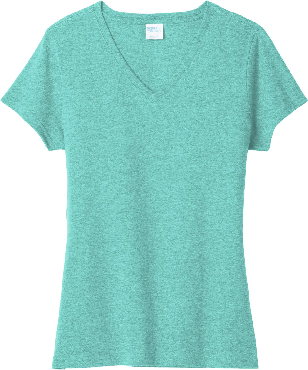 Ladies Tri-Blend V-Neck Tee