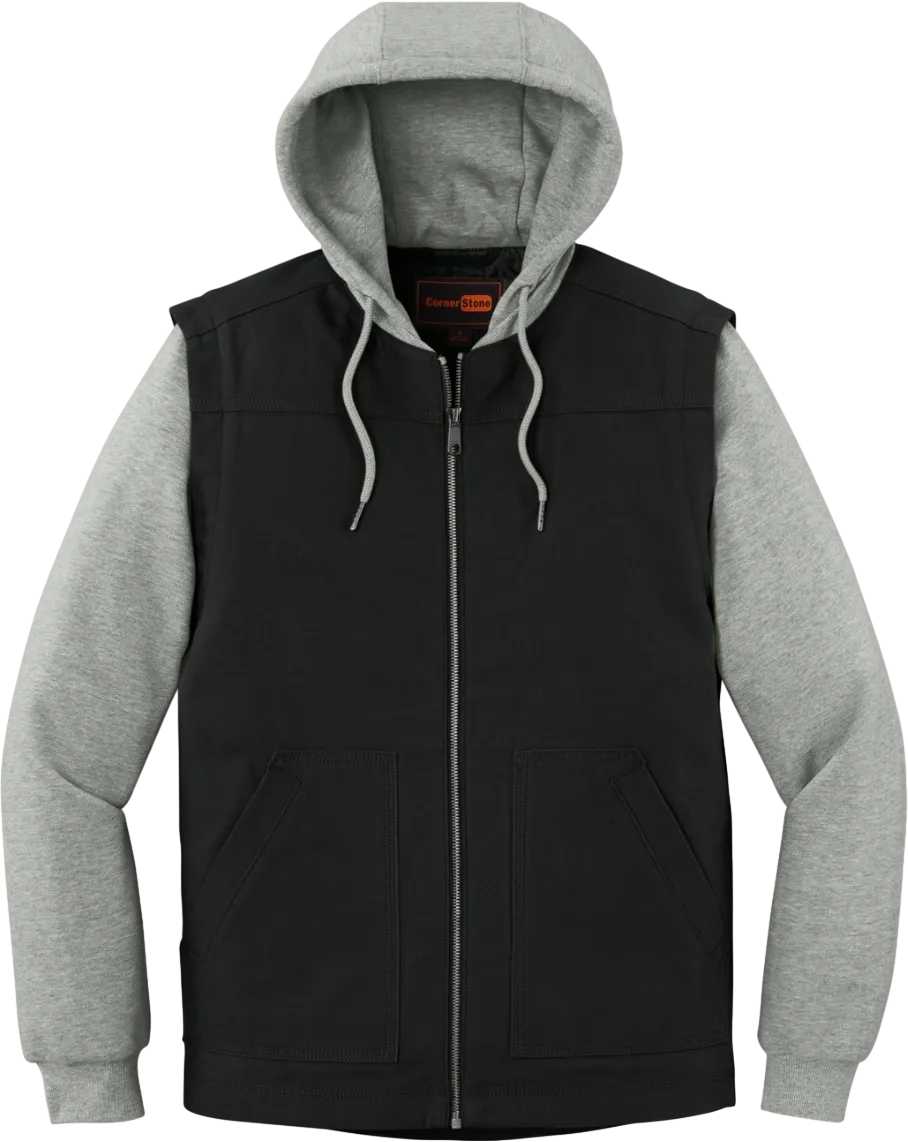 Duck Fleece Full-Zip Hooded Jacket