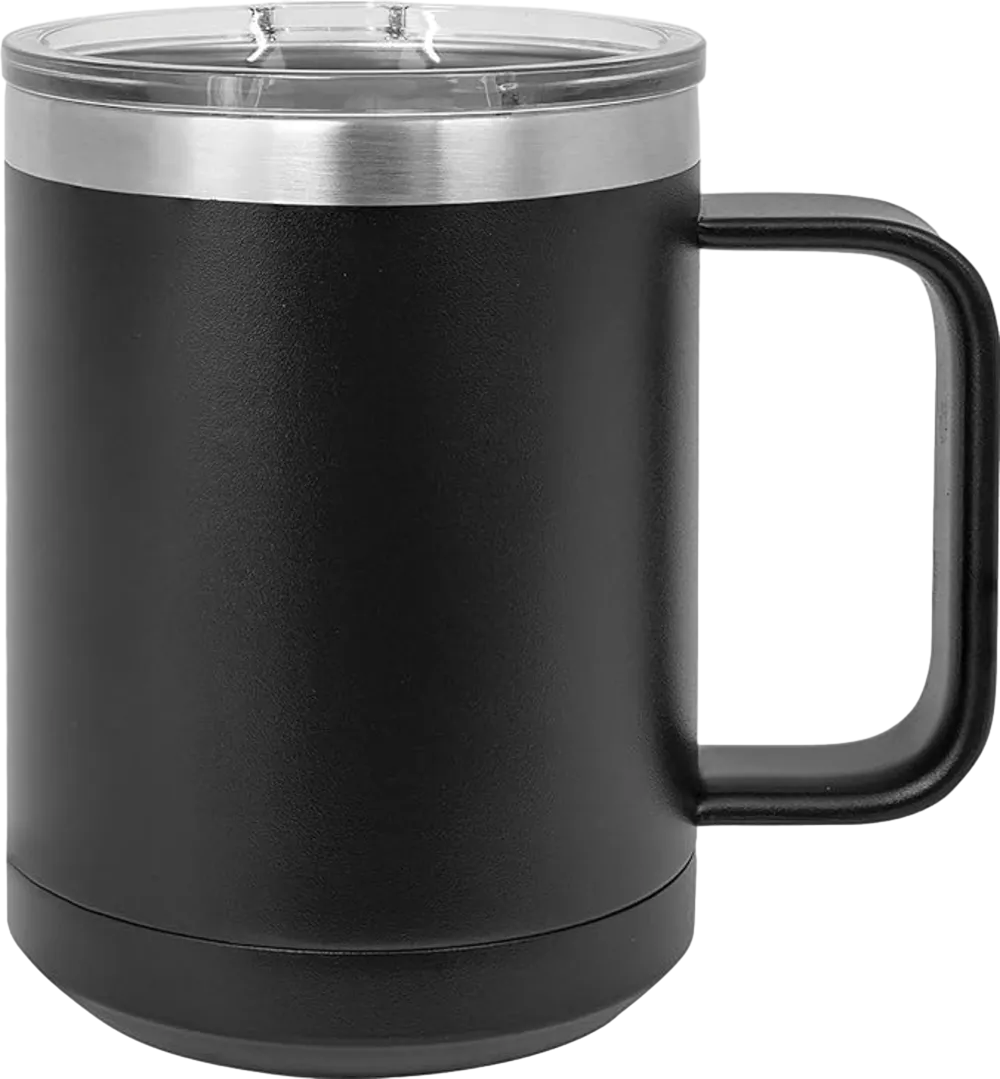 15oz Insulated Coffee Mug with Slider Lid