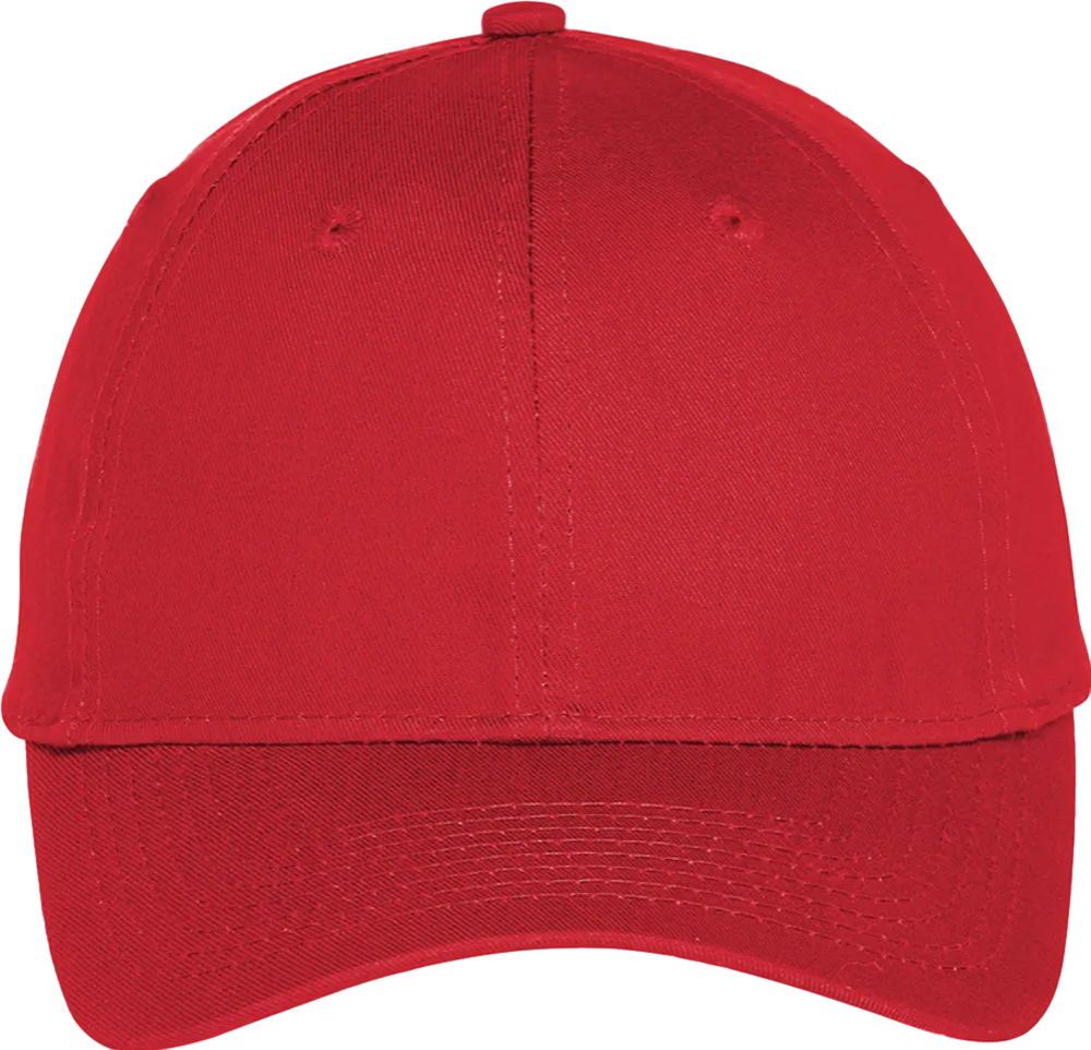 Six-Panel Unstructured Twill Cap