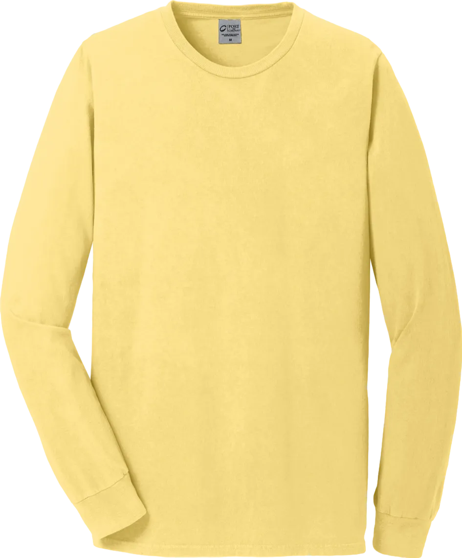 Beach Wash Garment-Dyed Long Sleeve Tee