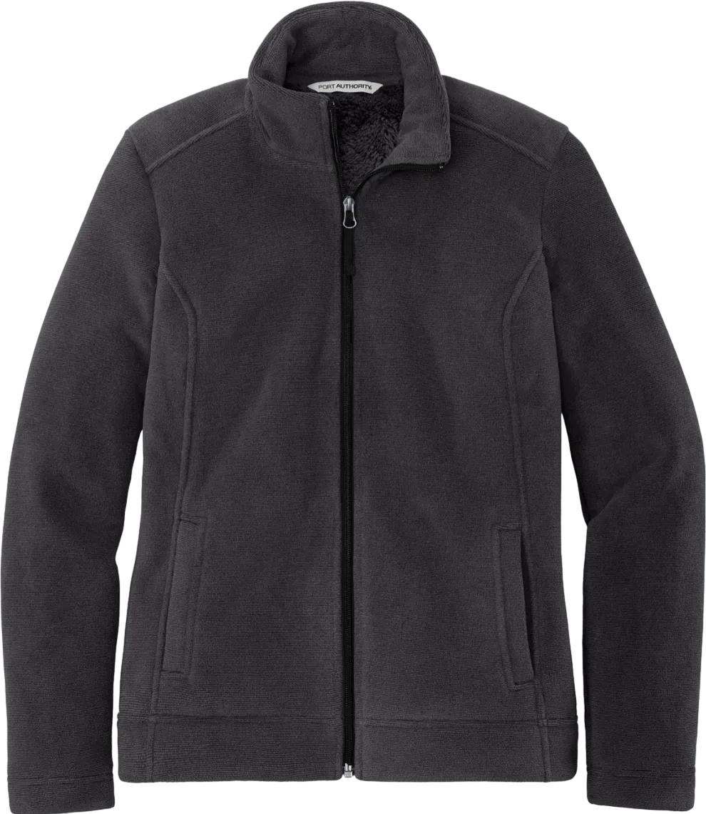 Ladies Ultra Warm Brushed Fleece Jacket