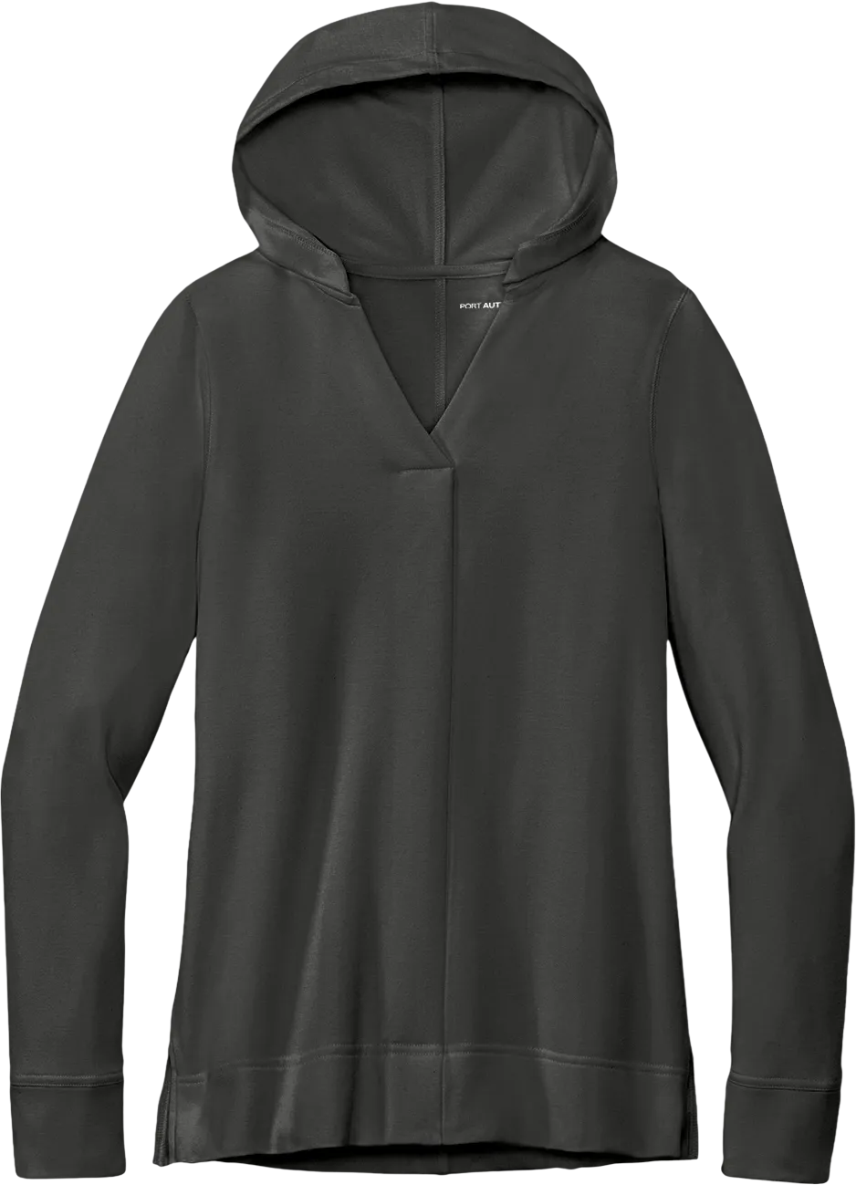 Ladies Microterry Pullover Hoodie