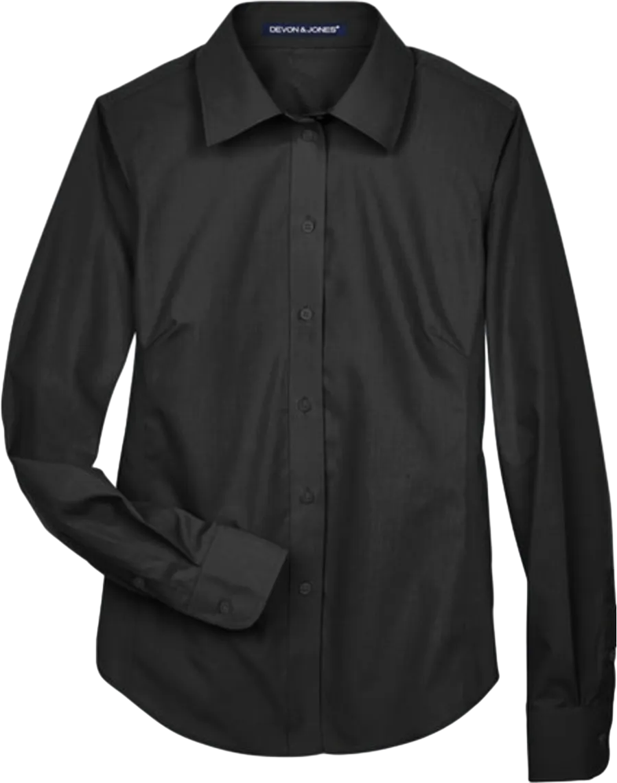Ladies' Crown Woven Collection Solid Broadcloth