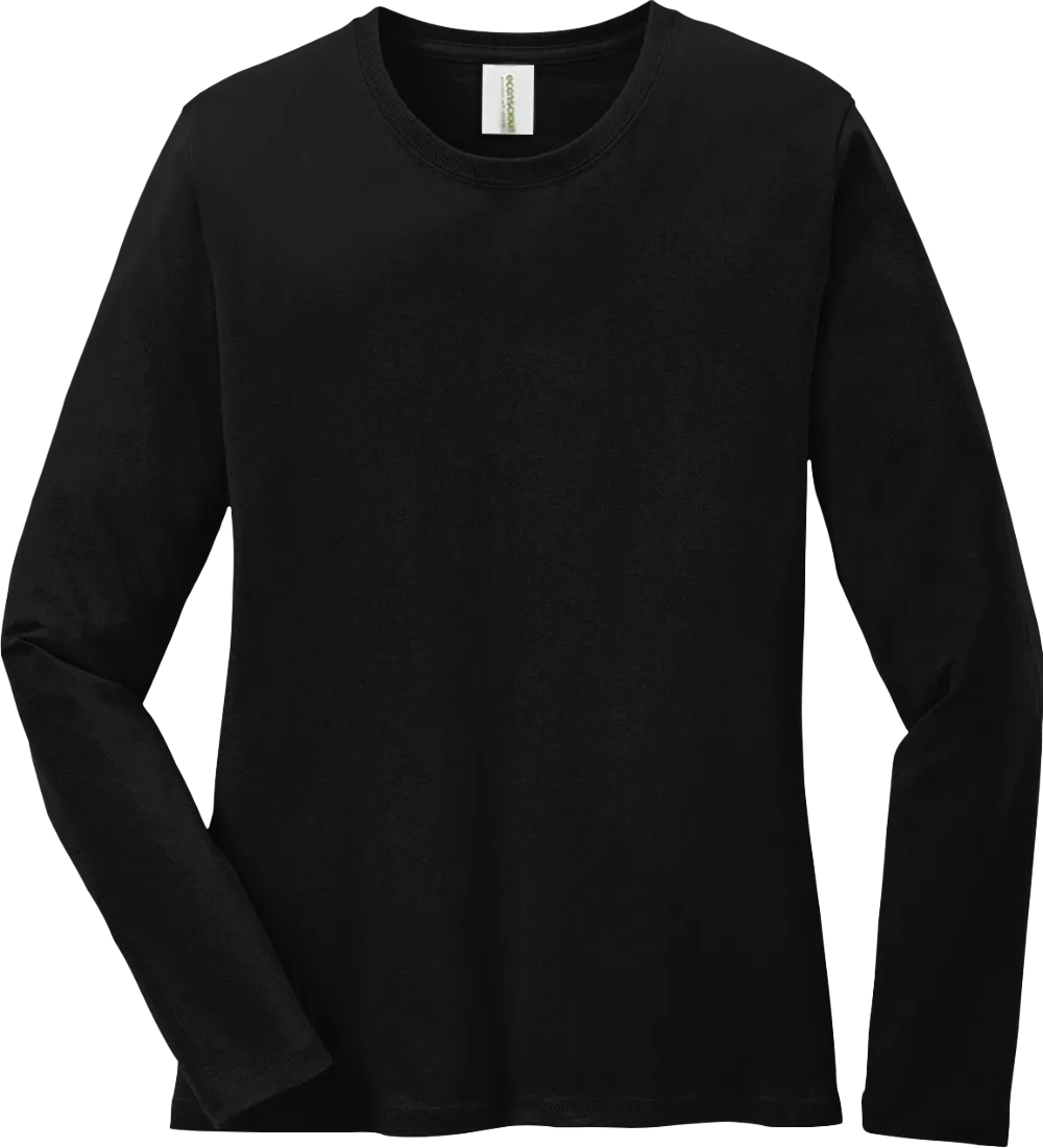 Ladies' 4.4 oz., 100% Organic Cotton Classic Long-Sleeve T-Shirt