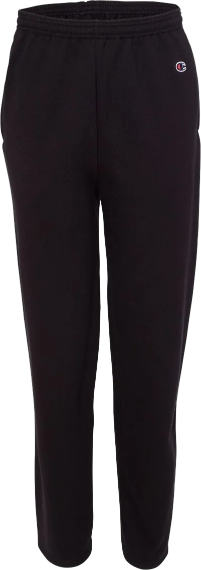 Adult Powerblend Open-Bottom Fleece Pant with Pockets