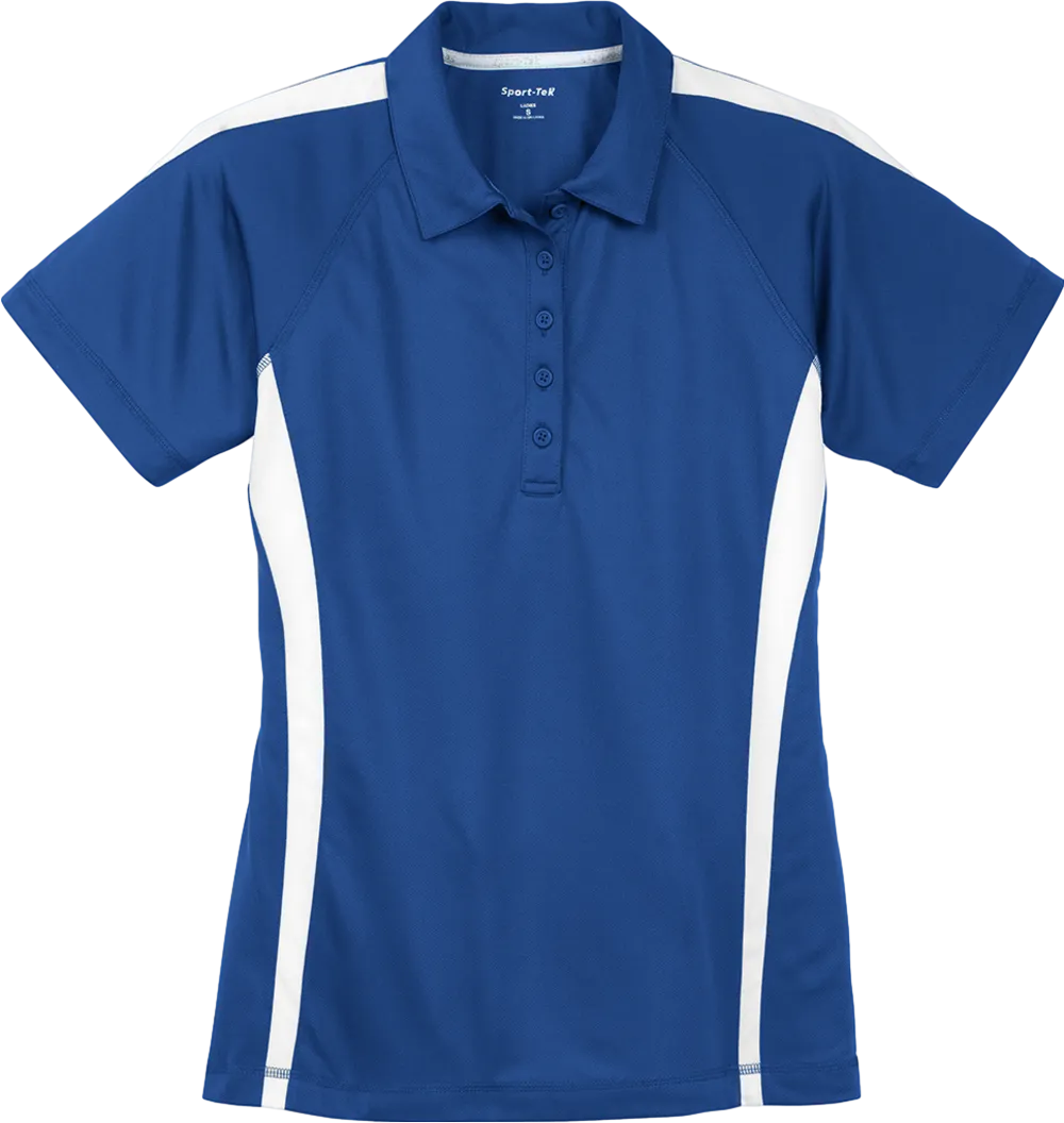 Sport-Tek Ladies PosiCharge® Micro-Mesh Colorblock Polo