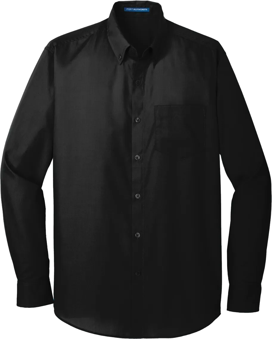 Tall Long Sleeve Carefree Poplin Shirt