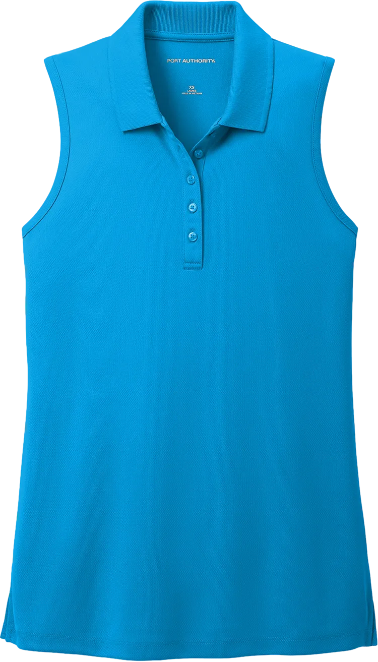 Ladies Dry Zone UV Micro-Mesh Sleeveless Polo