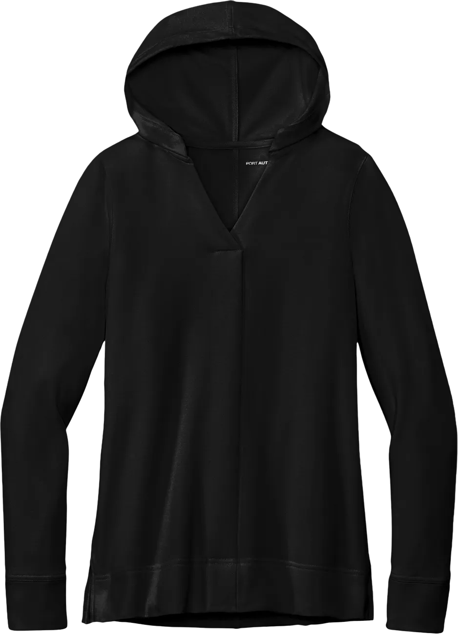 Ladies Microterry Pullover Hoodie