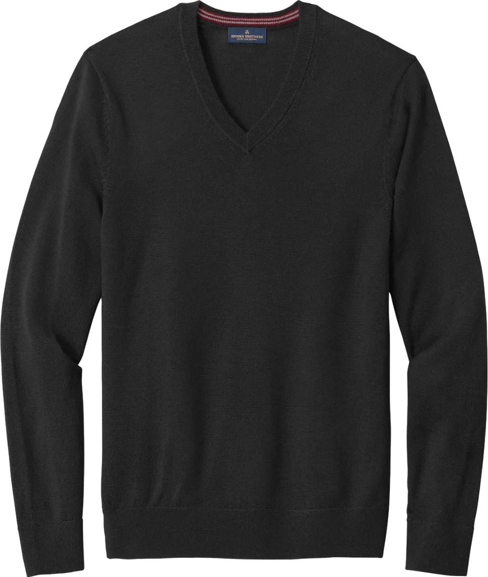Washable Merino V-Neck Sweater