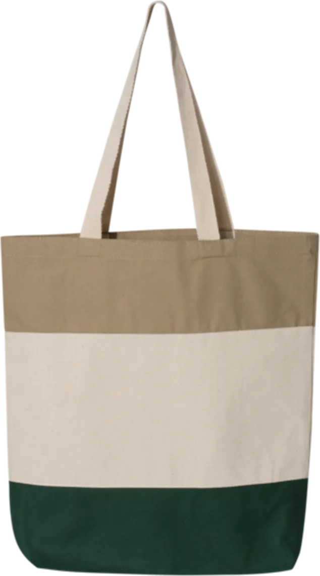 11L Tri-Color Tote