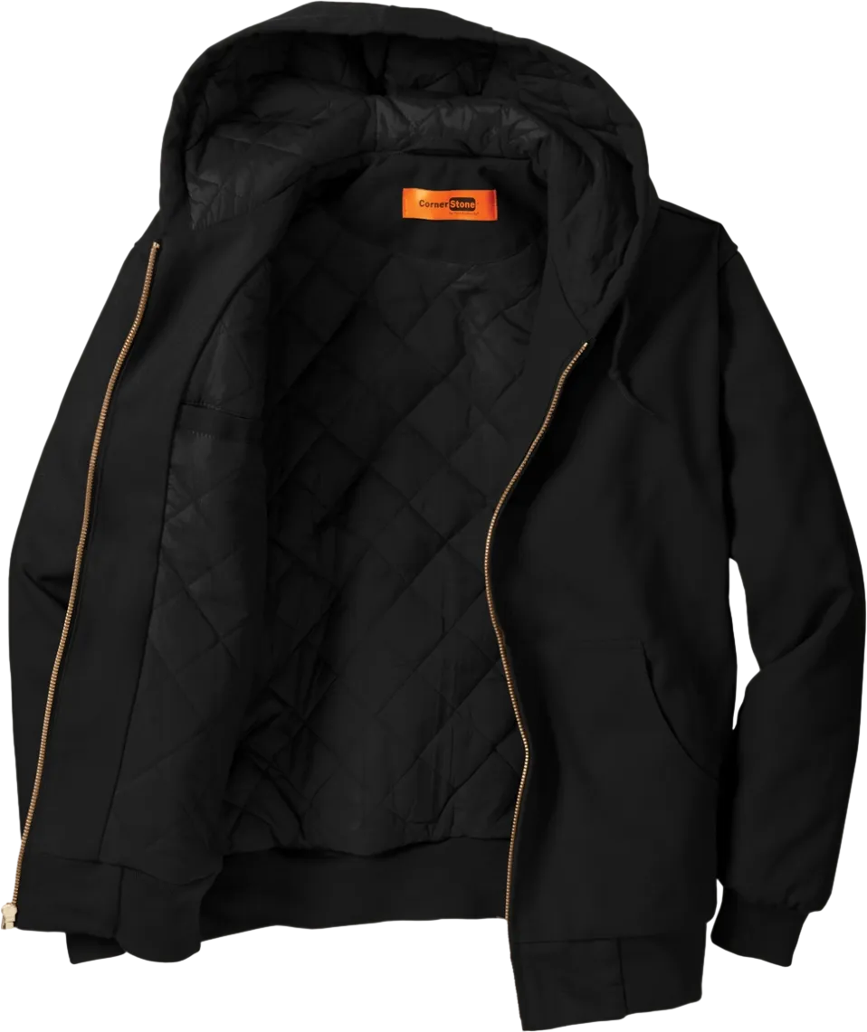 Tall Duck Cloth Hooded Work Jacket
