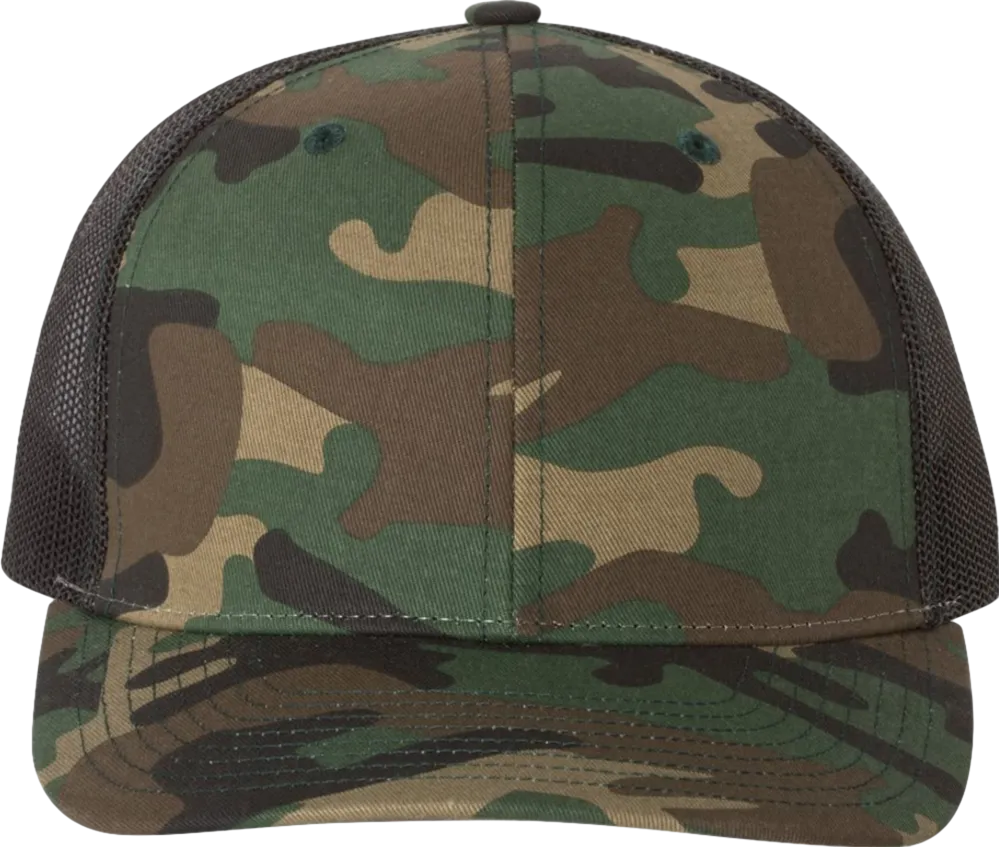 Patterned Snapback Trucker Cap