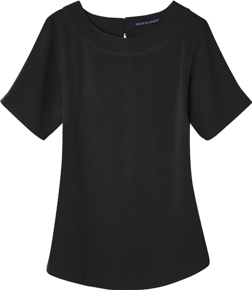 Ladies' Perfect Fit Boat-Neck Blouse