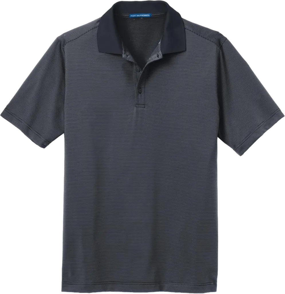 Fine Stripe Performance Polo