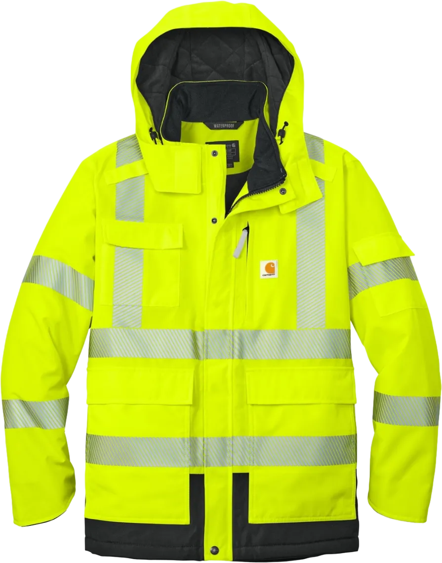 ANSI 107 Class 3 Waterproof Heavyweight Insulated Jacket