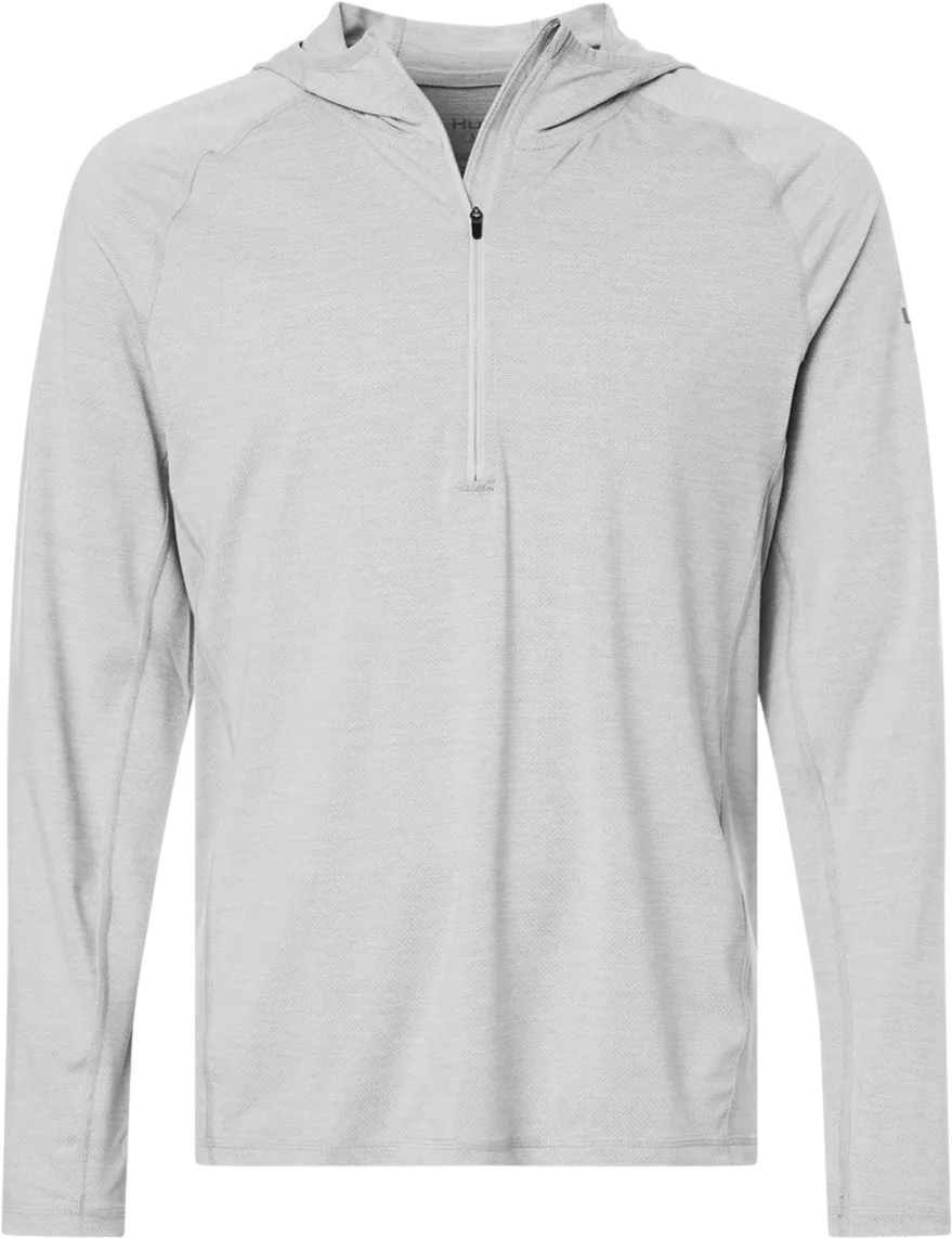 HUK Men's Atoll Half-Zip Hooded Pullover