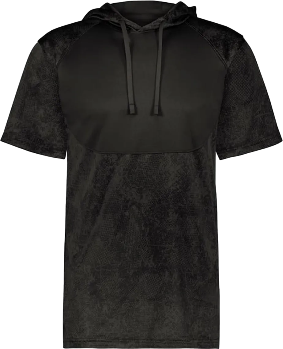 Stadium Print Short Sleeve Hooded Tee