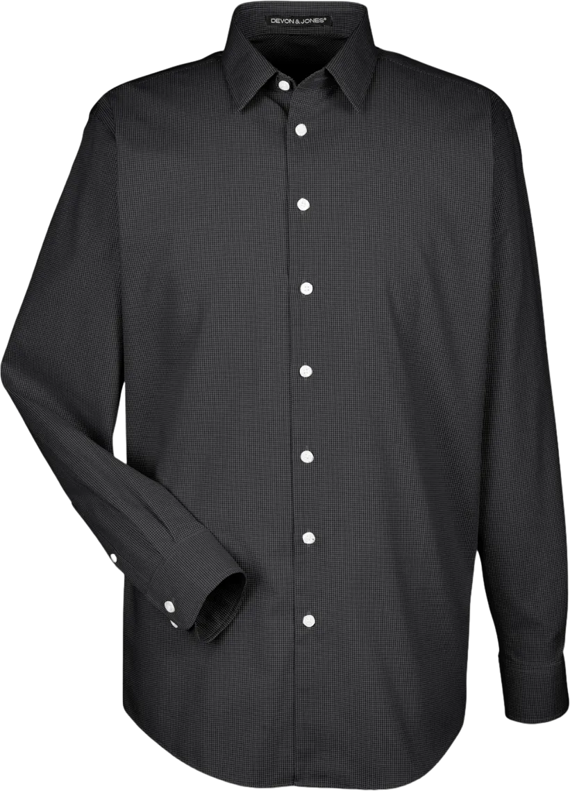 Men's Crown Woven Collection Royal Dobby Shirt