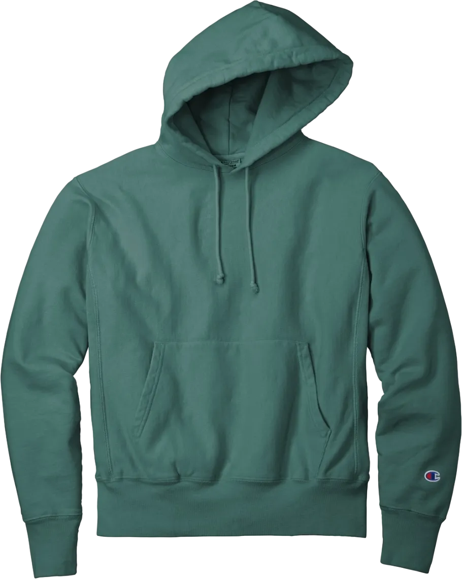 Reverse Weave Garment-Dyed Hooded Sweatshirt