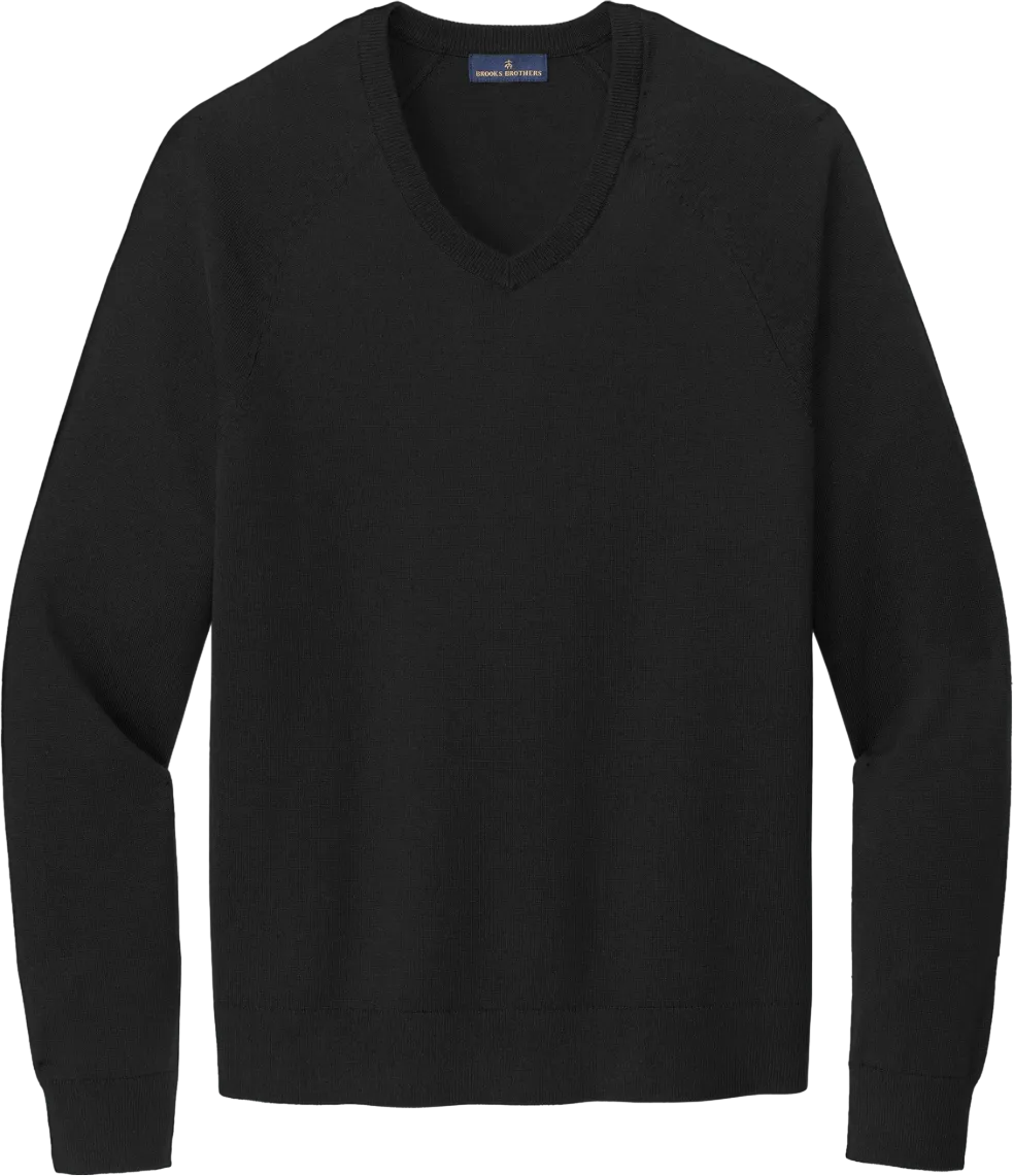 Cotton Stretch V-Neck Sweater