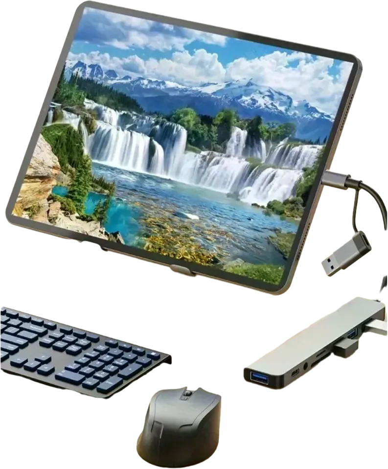 8-in-1 Ultra Slim Multiport Hub