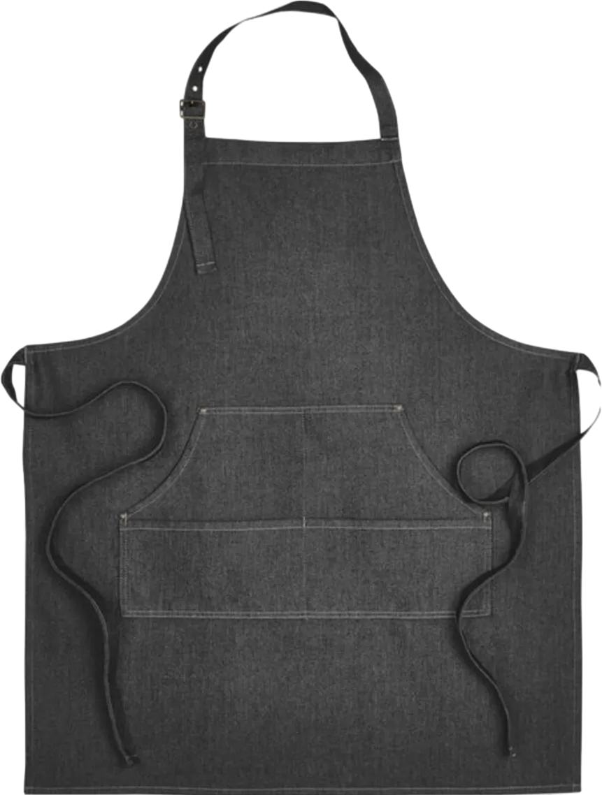 Unisex Jeans Stitch Denim Bib Apron