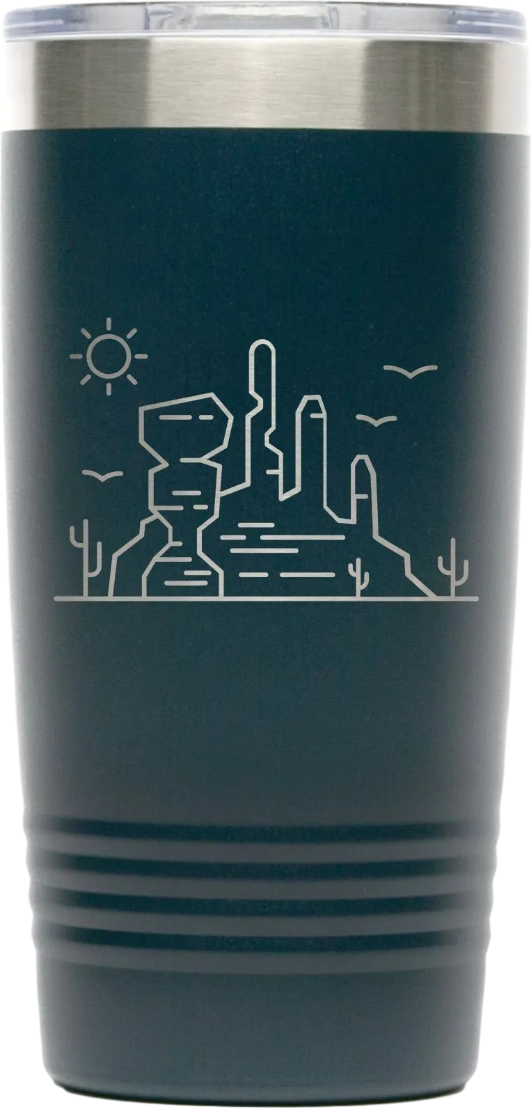 20oz Stainless Steel Tumbler with Slider Lid