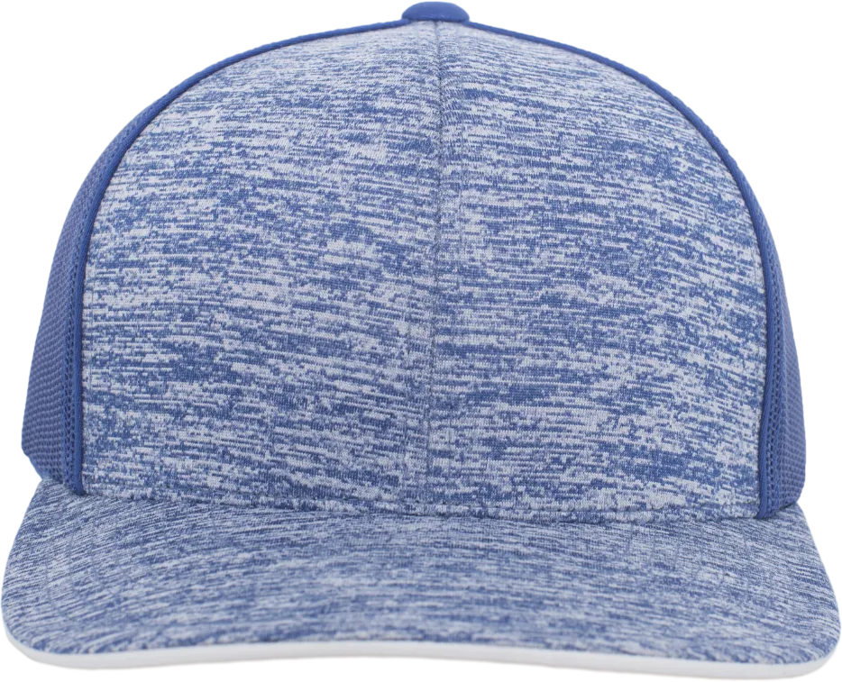 Aggressive Heather Trucker Snapback Cap