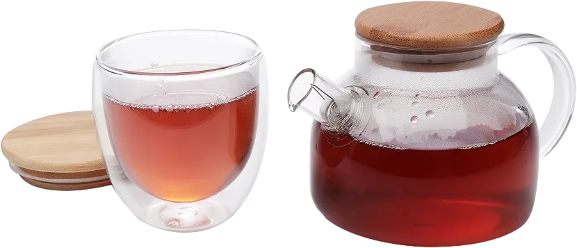 Linneo Teapot and Glass Set