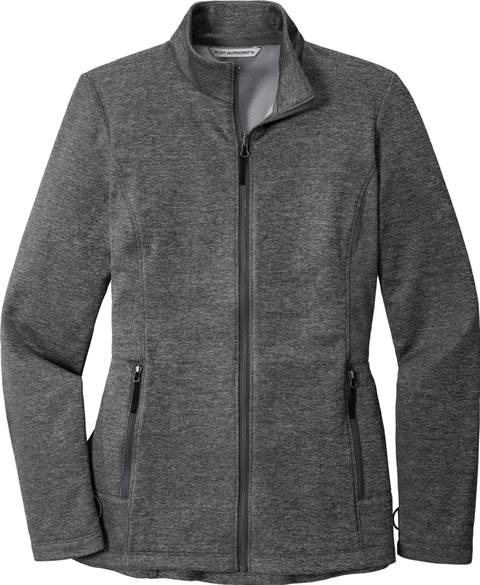 Ladies Collective Striated Fleece Jacket