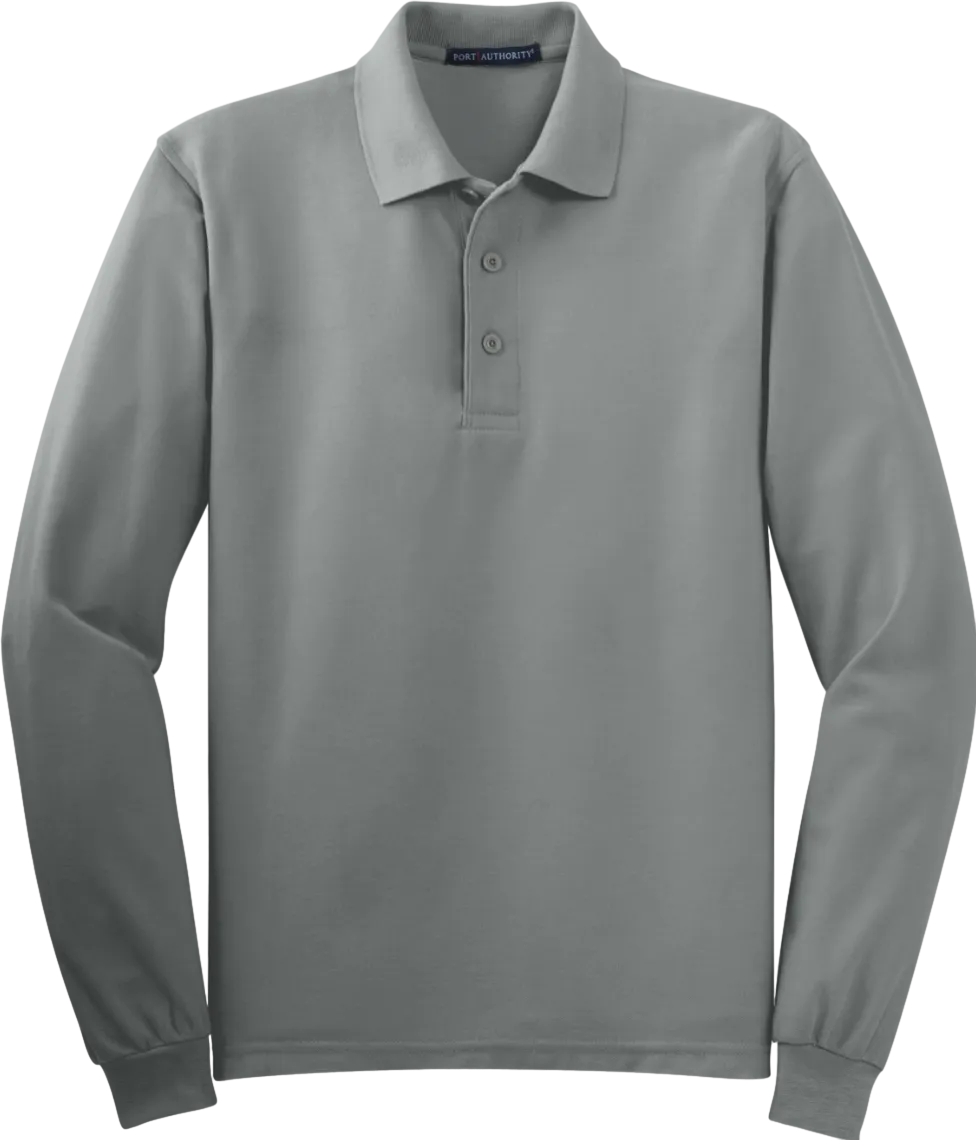 Tall Silk Touch Long Sleeve Polo