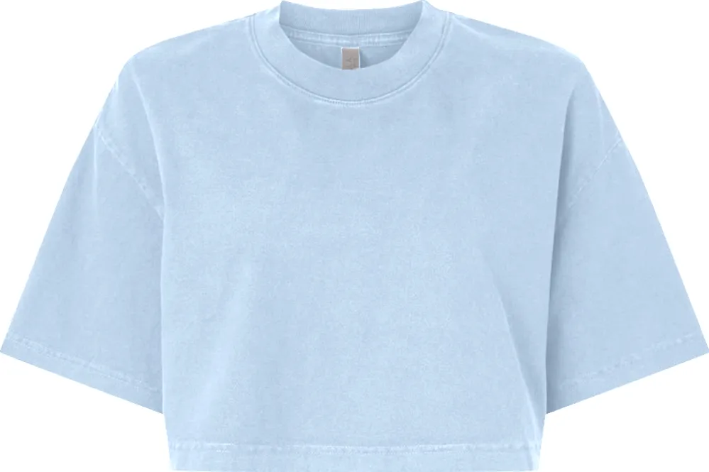 Women's Garment-Dyed Cropped Tee