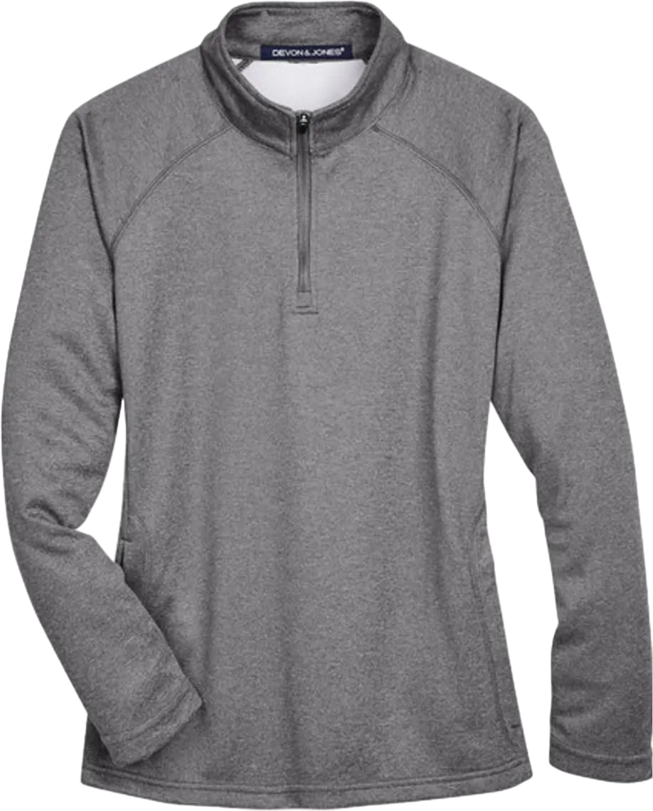 Ladies' Stretch Tech-Shell Compass 1/4-Zip