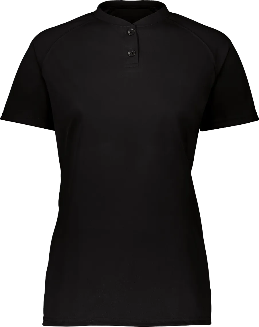 Augusta Sportswear Ladies Attain Wicking Two-Button Softball Jersey (1567)